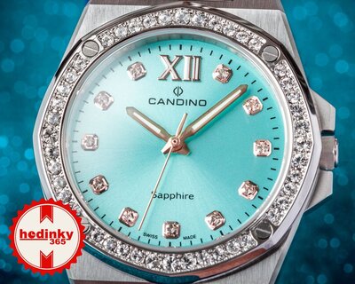 Candino Lady Elegance C4751/2 (w kolorze Tiffany Blue)