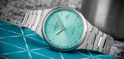 Certina DS-7 Powermatic 80 C043.407.11.351.00 (w kolorze Tiffany Blue)