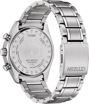 Citizen Sports Eco-Drive Radio Controlled Tsuki-yomi Moonphase Super Titanium BY1010-81H
