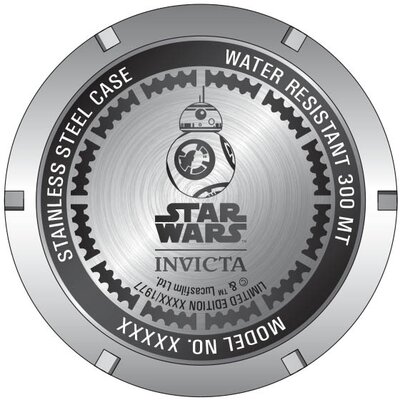 Invicta Star Wars BB8 Quartz 27673