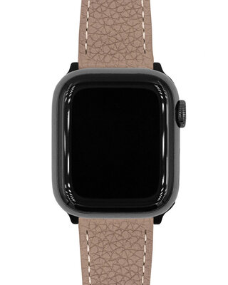 Pasek skórzany Hirsch Bologna M 01802137-1, brązowy, skóra cielęca, długość M, Quick Release