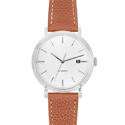 Jasnobrązowy skórzany pasek Hirsch Bologna M 01802170-1 (Cielęcina)