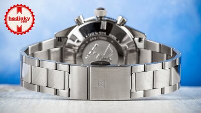 Edox SkyDiver Chronograph Quartz 10116-3-buidn Limited Edition 1000pcs ( + pasek zamienny )