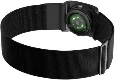 Optyczny czujnik tętna Polar Verity Sense, czarny, rozmiar M-XXL