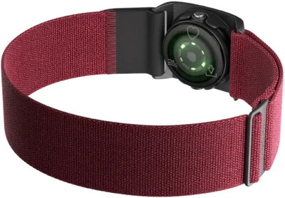 Optyczny czujnik tętna Polar Verity Sense, czerwony, rozmiar M-XXL, na ramię