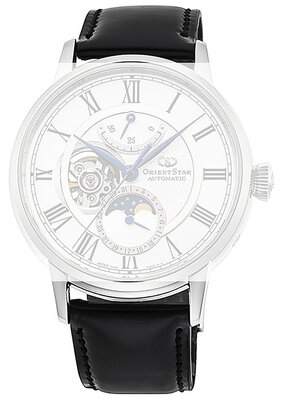Skórzany pasek Orient Star UL01B011J9 21mm (pro RE-AY01), czarny