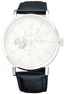 Skórzany pasek Orient Star UL025012J0 20mm (pro RE-AV00), czarny