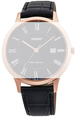 Skórzany pasek Orient UL00E011P0 18mm (do modelu RF-QD00), czarny