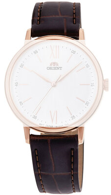 Pasek skórzany Orient UL00H012P0 15mm (do modelu RA-QC17), brązowy