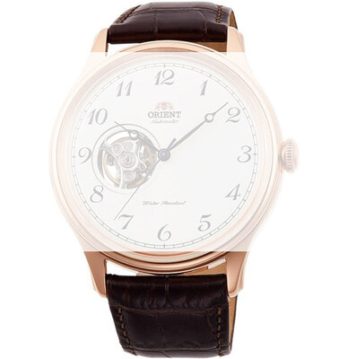 Skórzany pasek Orient UL016011P0 20mm (do modelu RA-AG00), brązowy