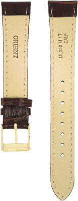 Pasek skórzany Orient UL030011G0 17mm (do modelu RA-AC00), brązowy