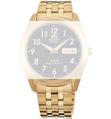 Stalowa bransoleta Orient KDFJLAA 20mm (do modelu RA-AB00), złoty