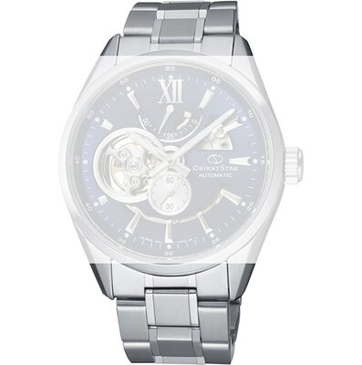 Stalowa bransoleta Orient Star UM026111J0 21mm (pro RE-AV00, RE-AV01), srebrny