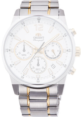 Stalowa bransoleta Orient UM007111Z0 22mm (do modelu RA-KV00), bicolor
