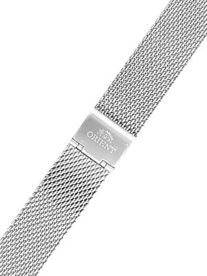 Bransoleta ze stali nierdzewnej Orient UM00F112J0 20mm (do modelu RA-AC0E), srebrny, milanese