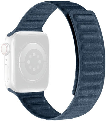 Pasek tekstylny Ricardo (do Apple Watch 44/45/49mm), Blue, magnetyczny