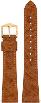 Pasek skórzany Hirsch Giffone L 01875070-1, brązowy, skóra cielęca, długość L, Quick Release