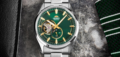 Orient Contemporary Stretto Semi-skeleton Automatic RA-AR0008E30B