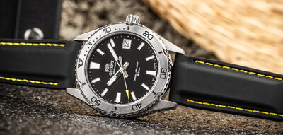 Pasek silikonowy Ricardo Fermo, czarny V2