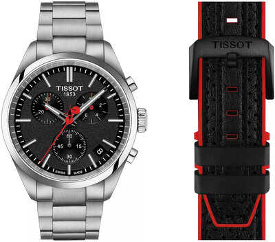Tissot PR 100 Chronograph Quartz 2024 T150.417.11.051.01 La Vuelta 2024 Limited Edition (+ pasek zamienny)
