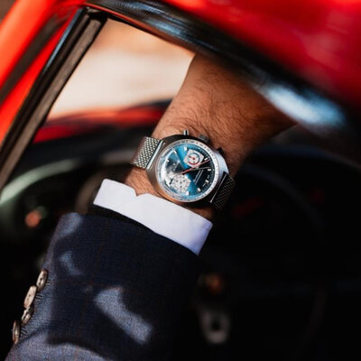 Edox Sportsman Automatic 08202-3bu-buin Limited Edition 600pcs (+ zamienny pasek)