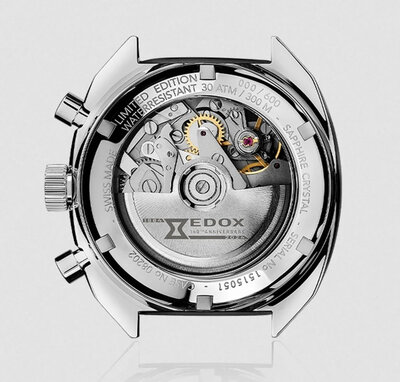 Edox Sportsman Automatic 08202-3g-gin Limited Edition 600pcs (+ zamienny pasek)