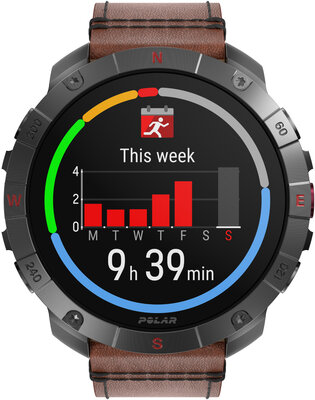 Polar Grit X2 Pro Titan, rozmiar M/L (+ zamienny pasek)