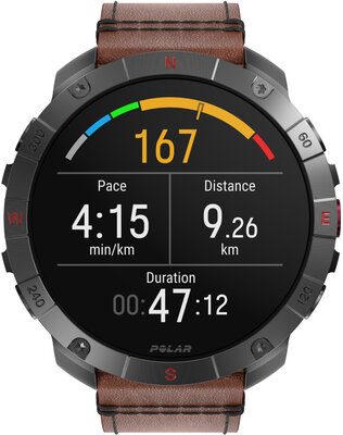 Polar Grit X2 Pro Titan, rozmiar M/L (+ zamienny pasek)