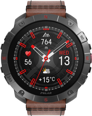 Polar Grit X2 Pro Titan, rozmiar M/L (+ zamienny pasek)