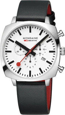 Mondaine Grand Cushion Quartz MSL.41410.LBV.SET (+ zamienny pasek)