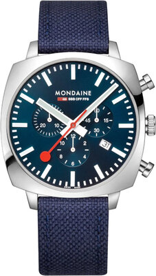 Mondaine Grand Cushion Quartz MSL.41440.LD.SET (+ zamienny pasek)