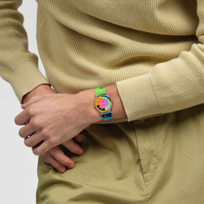 Swatch Neon Hot Racer SS08K119