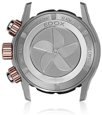 Edox CO-1 Chronolady Chronograph 10255-357RMBUID
