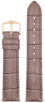 Pasek skórzany Hirsch Duke M 01028137-1, brązowy, skóra cielęca, długość M, Quick Release