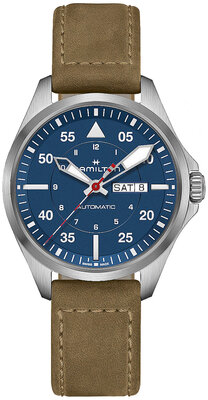 Hamilton Khaki Aviation Pilot Day Date Automatic H64655941 Air-Glaciers Special Edition (+ pasek zapasowy)