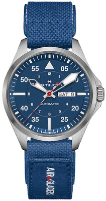 Hamilton Khaki Aviation Pilot Day Date Automatic H64655941 Air-Glaciers Special Edition (+ pasek zapasowy)