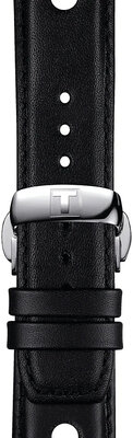 Skórzany pasek Tissot T852.037.163 20mm, czarny