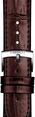 Skórzany pasek Tissot T852.043.013 20mm, brązowy