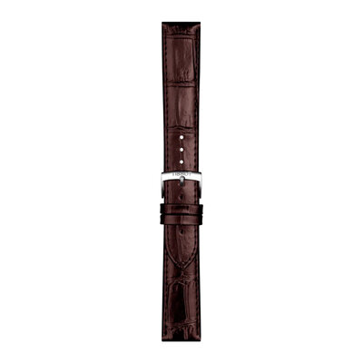 Skórzany pasek Tissot T852.043.013 20mm, brązowy