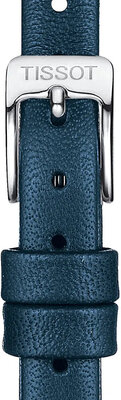 Skórzany pasek Tissot T852.043.163 9mm, niebieski
