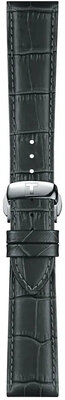 Skórzany pasek Tissot T852.045.750 21mm, szary