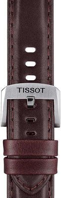 Skórzany pasek Tissot T852.046.836 20mm, brązowy