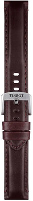Pasek skórzany Tissot T852.046.836 20mm, brązowy, Quick Release