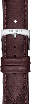 Skórzany pasek Tissot T852.046.838 20mm, brązowy