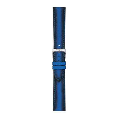 Pasek skórzany Tissot T852.046.840 20mm, niebieski, Quick Release