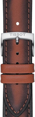 Skórzany pasek Tissot T852.046.842 20mm, brązowy