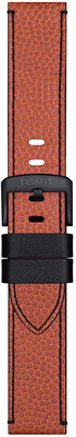 Pasek skórzany Tissot T852.047.500 NBA Wilson 22mm, pomarańczowy, Quick Release