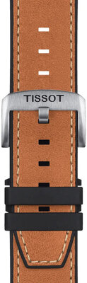 Skórzany pasek Tissot T852.047.777 23mm, brązowy