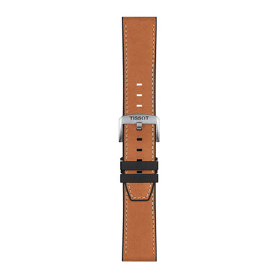 Skórzany pasek Tissot T852.047.777 23mm, brązowy