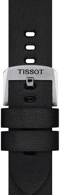 Skórzany pasek Tissot T852.048.219 20mm, czarny